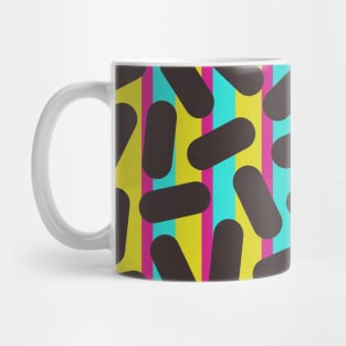 90's Pattern Retro Particles Mug